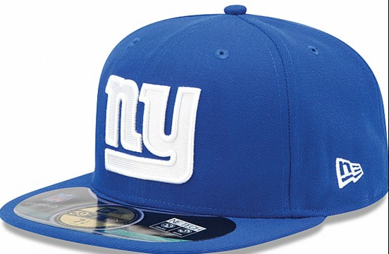 New York Giants NFL Sideline Fitted Hat SF11